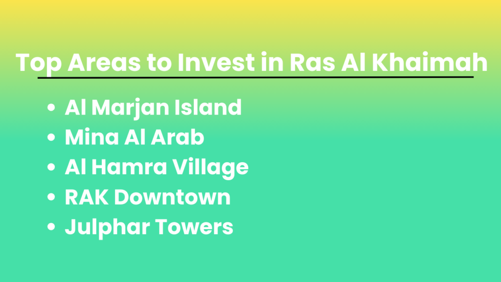 Top Areas to Invest in Ras Al Khaimah